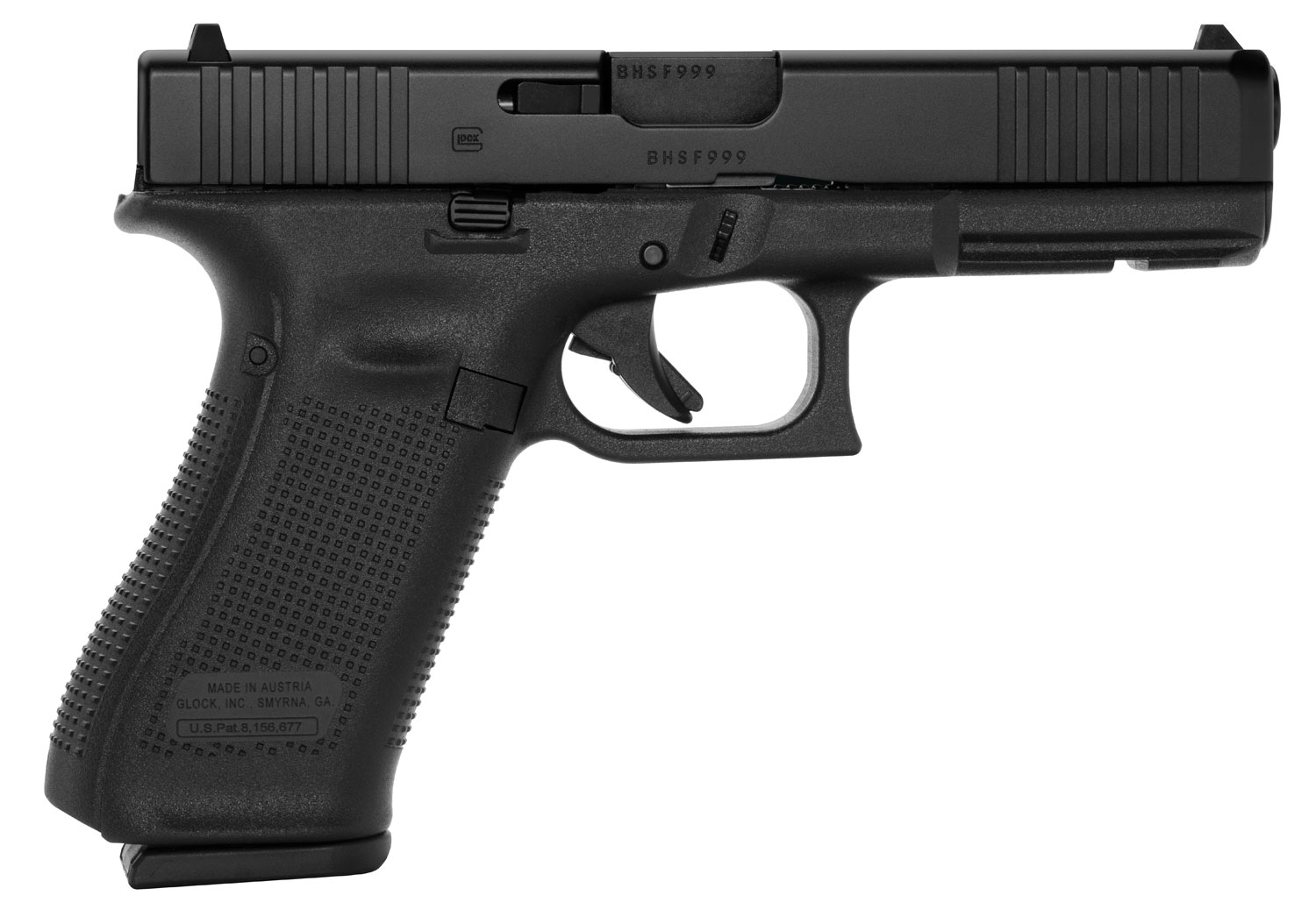 Glock PA175S203 G17 Gen5 DAO 9mm Luger 4.49" FS 17+1-img-0